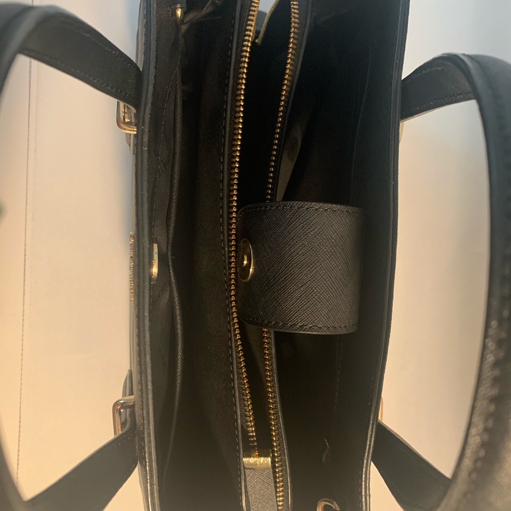 Calvin Klein Leather Satchel - Picture 3 of 4